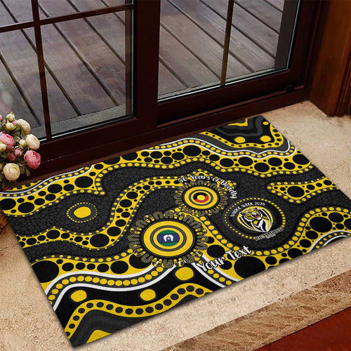 Richmond NAIDOC Week 2026 Personalised Rubber Doormat 50 Years of Deadly Aboriginal Art
