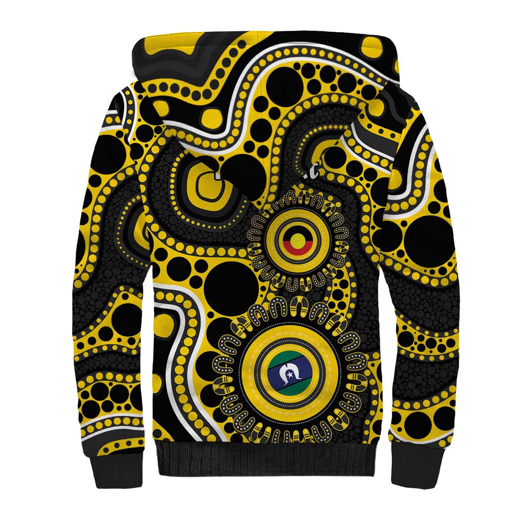 Richmond NAIDOC Week 2026 Personalised Sherpa Hoodie 50 Years of Deadly Aboriginal Art