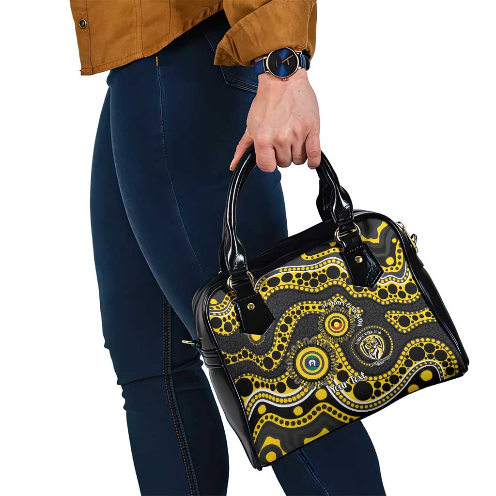 Richmond NAIDOC Week 2026 Personalised Shoulder Handbag 50 Years of Deadly Aboriginal Art