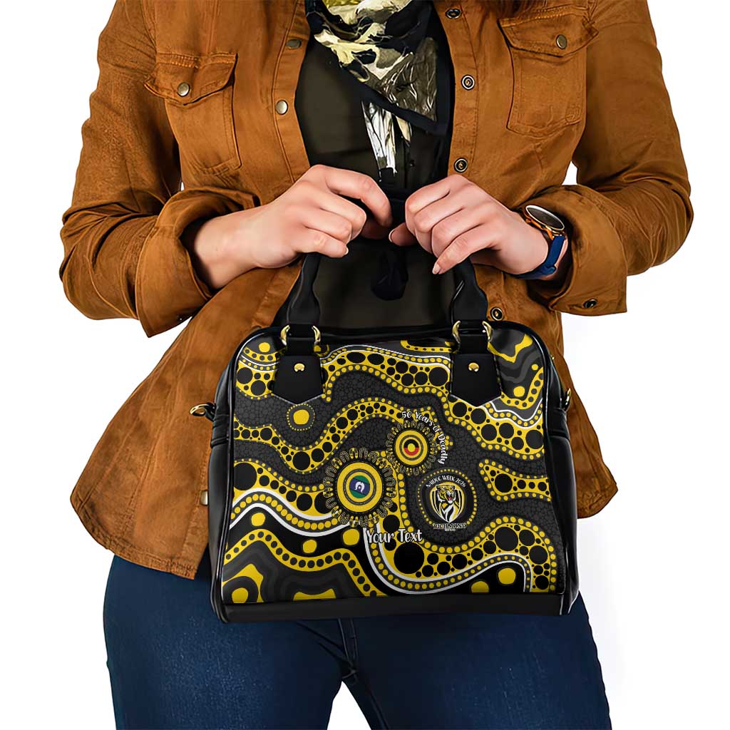 Richmond NAIDOC Week 2026 Personalised Shoulder Handbag 50 Years of Deadly Aboriginal Art