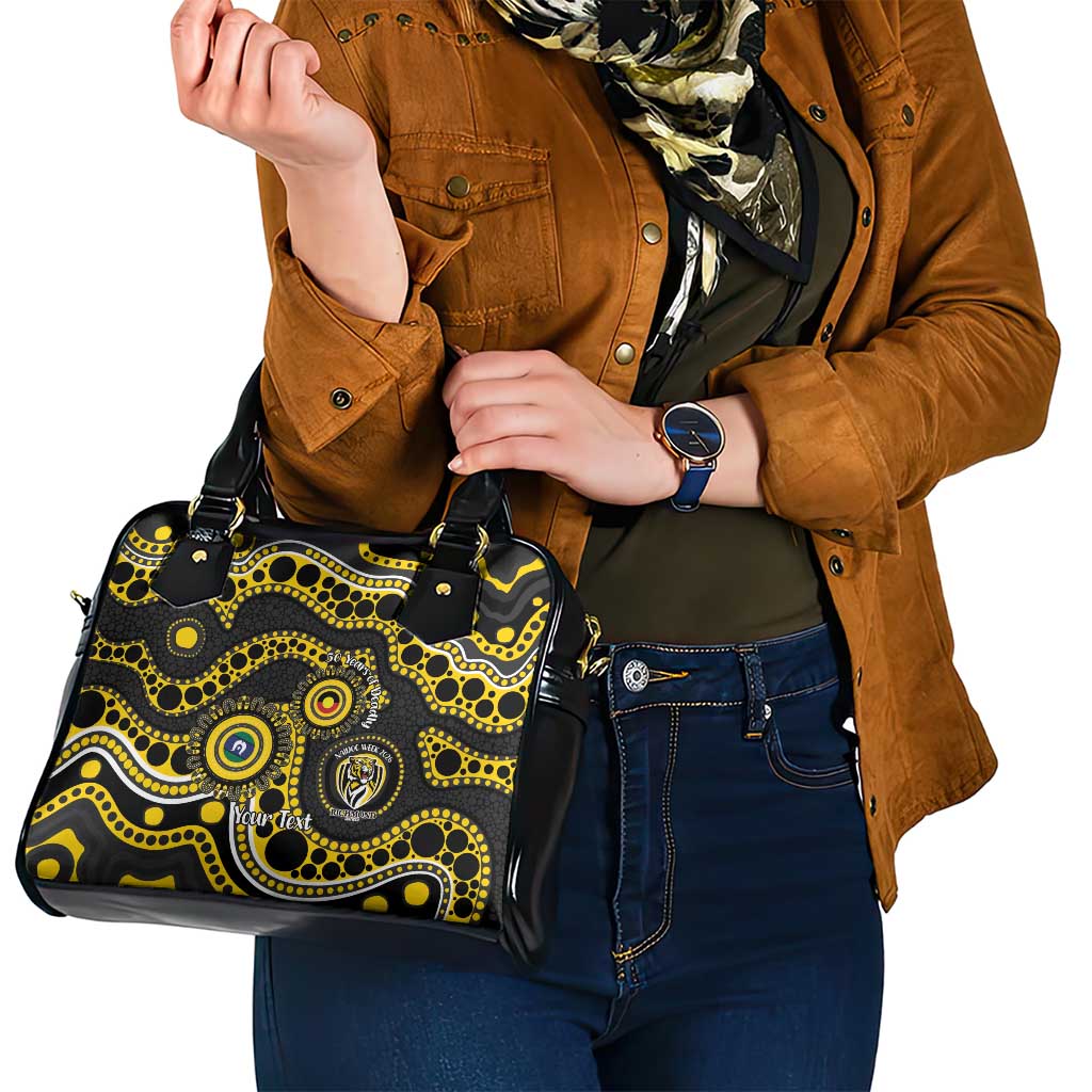 Richmond NAIDOC Week 2026 Personalised Shoulder Handbag 50 Years of Deadly Aboriginal Art