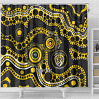 Richmond NAIDOC Week 2026 Personalised Shower Curtain 50 Years of Deadly Aboriginal Art
