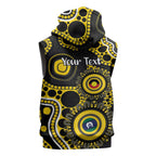 Richmond NAIDOC Week 2026 Personalised Sleeveless Zip Hoodie 50 Years of Deadly Aboriginal Art
