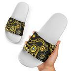 Richmond NAIDOC Week 2026 Personalised Slide Sandals 50 Years of Deadly Aboriginal Art