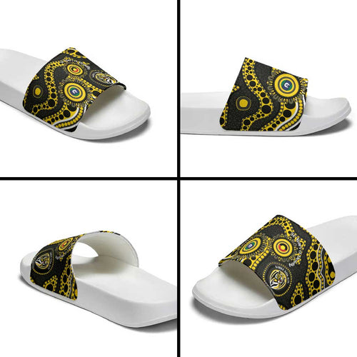 Richmond NAIDOC Week 2026 Personalised Slide Sandals 50 Years of Deadly Aboriginal Art