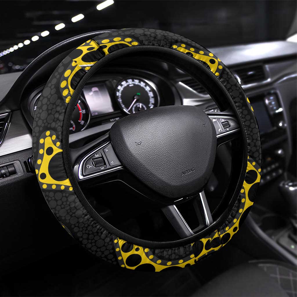 Richmond NAIDOC Week 2026 Steering Wheel Cover 50 Years of Deadly Aboriginal Art