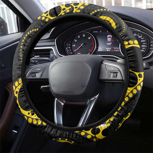 Richmond NAIDOC Week 2026 Steering Wheel Cover 50 Years of Deadly Aboriginal Art