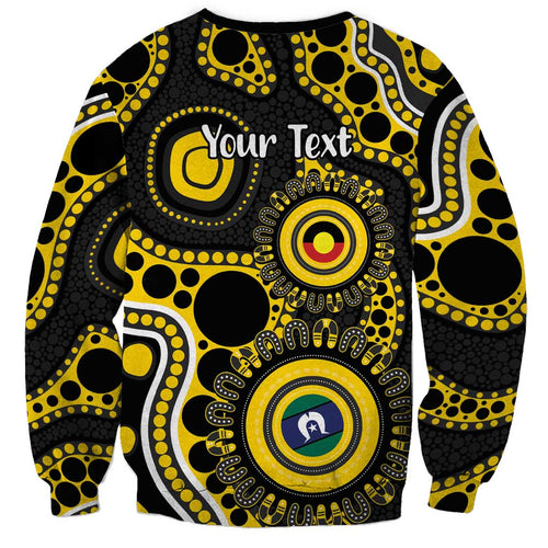 Richmond NAIDOC Week 2026 Personalised Sweatshirt 50 Years of Deadly Aboriginal Art