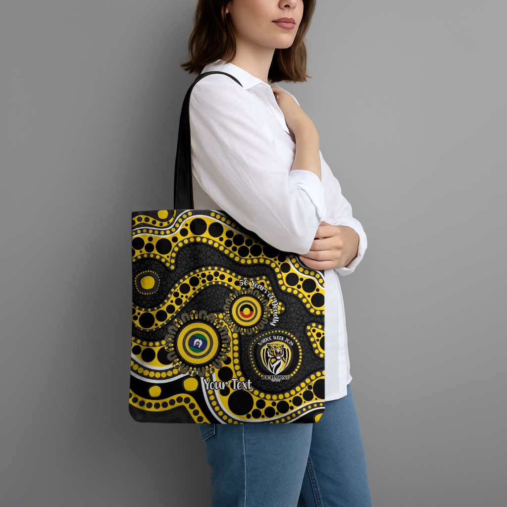 Richmond NAIDOC Week 2026 Personalised Tote Bag 50 Years of Deadly Aboriginal Art