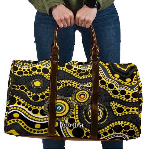 Richmond NAIDOC Week 2026 Personalised Travel Bag 50 Years of Deadly Aboriginal Art