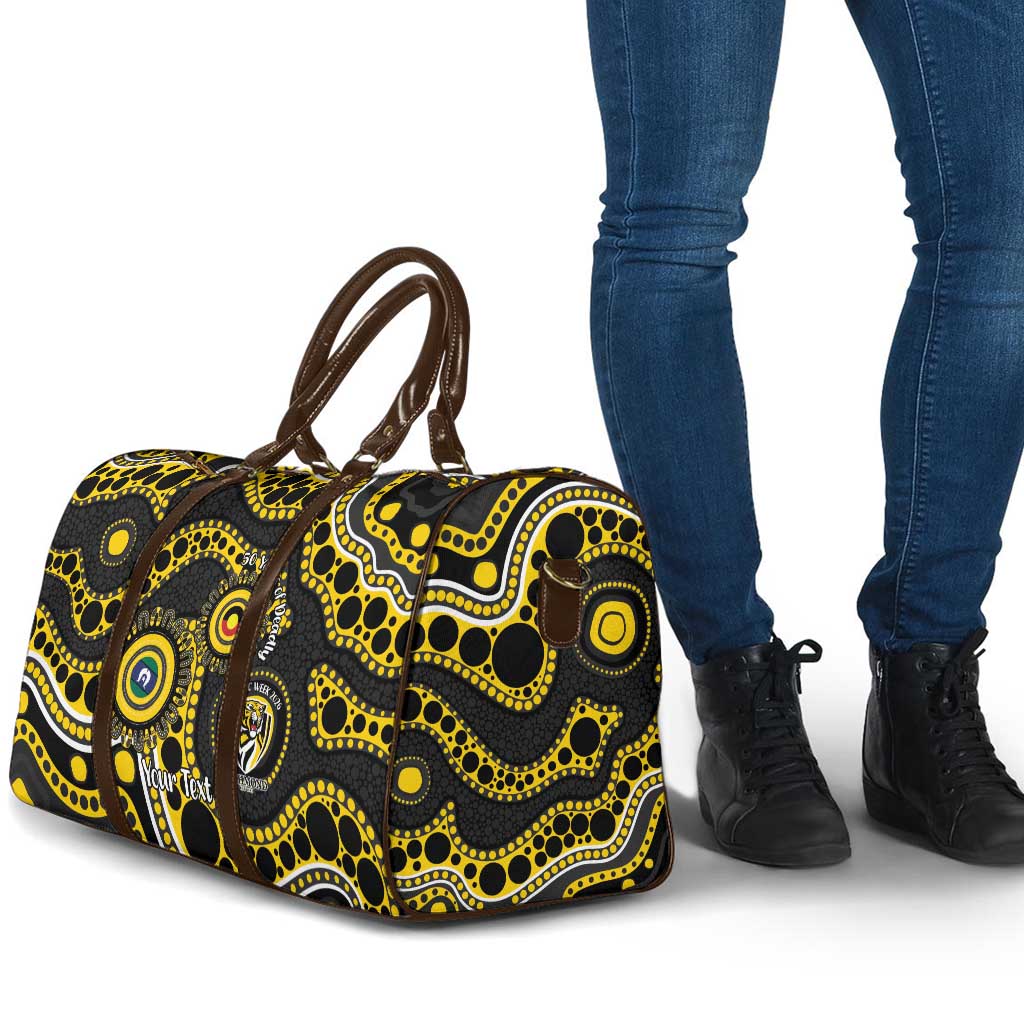 Richmond NAIDOC Week 2026 Personalised Travel Bag 50 Years of Deadly Aboriginal Art