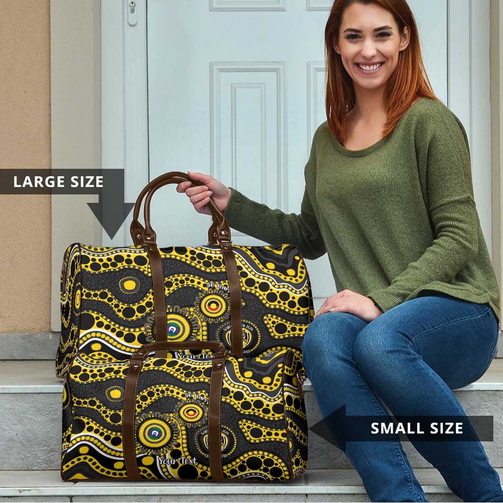 Richmond NAIDOC Week 2026 Personalised Travel Bag 50 Years of Deadly Aboriginal Art