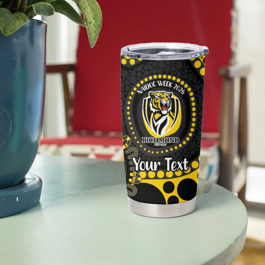 Richmond NAIDOC Week 2026 Personalised Tumbler Cup 50 Years of Deadly Aboriginal Art