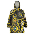 Richmond NAIDOC Week 2026 Personalised Wearable Blanket Hoodie 50 Years of Deadly Aboriginal Art