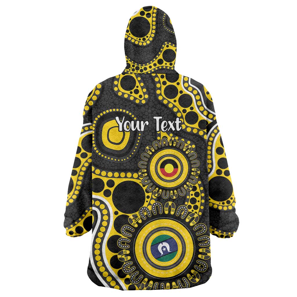 Richmond NAIDOC Week 2026 Personalised Wearable Blanket Hoodie 50 Years of Deadly Aboriginal Art