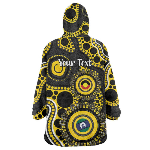 Richmond NAIDOC Week 2026 Personalised Wearable Blanket Hoodie 50 Years of Deadly Aboriginal Art