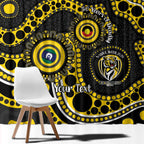 Richmond NAIDOC Week 2026 Personalised Window Curtain 50 Years of Deadly Aboriginal Art