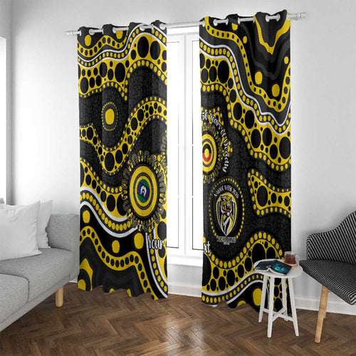 Richmond NAIDOC Week 2026 Personalised Window Curtain 50 Years of Deadly Aboriginal Art