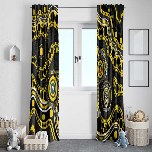Richmond NAIDOC Week 2026 Personalised Window Curtain 50 Years of Deadly Aboriginal Art