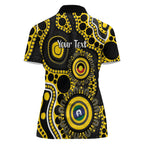 Richmond NAIDOC Week 2026 Personalised Women Polo Shirt 50 Years of Deadly Aboriginal Art