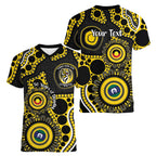 Richmond NAIDOC Week 2026 Personalised Women V-Neck T-Shirt 50 Years of Deadly Aboriginal Art