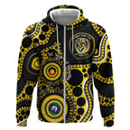 Richmond NAIDOC Week 2026 Personalised Zip Hoodie 50 Years of Deadly Aboriginal Art