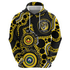 Richmond NAIDOC Week 2026 Personalised Zip Hoodie 50 Years of Deadly Aboriginal Art