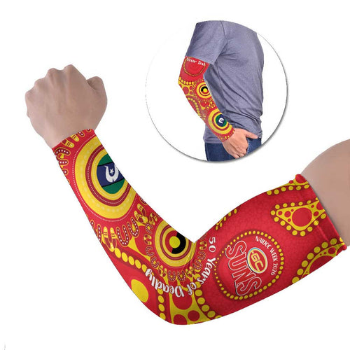 Suns NAIDOC Week 2026 Personalised Arm Sleeves 50 Years of Deadly Aboriginal Art