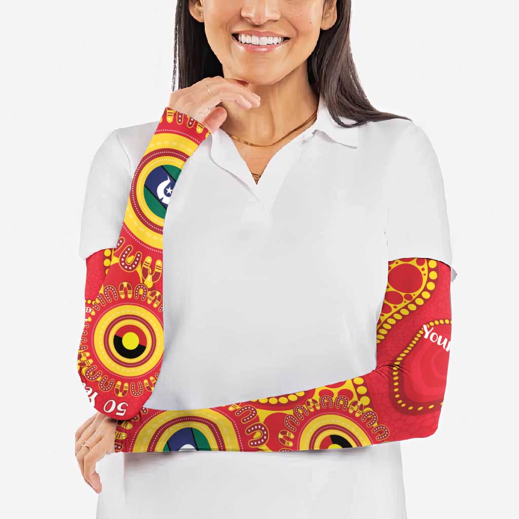 Suns NAIDOC Week 2026 Personalised Arm Sleeves 50 Years of Deadly Aboriginal Art