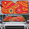 Suns NAIDOC Week 2026 Personalised Auto Sun Shade 50 Years of Deadly Aboriginal Art