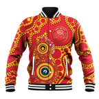 Suns NAIDOC Week 2026 Personalised Baseball Jacket 50 Years of Deadly Aboriginal Art