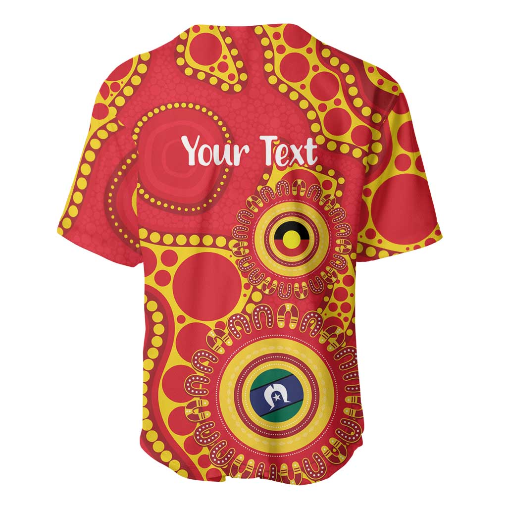 Suns NAIDOC Week 2026 Personalised Baseball Jersey 50 Years of Deadly Aboriginal Art