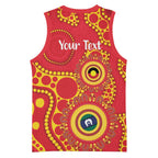 Suns NAIDOC Week 2026 Personalised Basketball Jersey 50 Years of Deadly Aboriginal Art