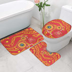 Suns NAIDOC Week 2026 Personalised Bathroom Set 50 Years of Deadly Aboriginal Art