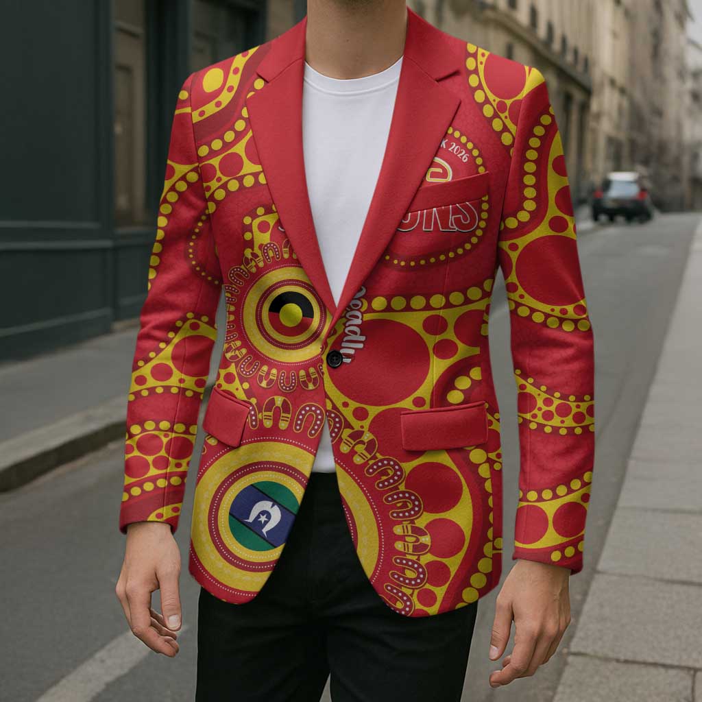 Suns NAIDOC Week 2026 Personalised Blazer 50 Years of Deadly Aboriginal Art