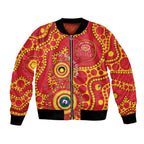 Suns NAIDOC Week 2026 Personalised Bomber Jacket 50 Years of Deadly Aboriginal Art