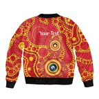 Suns NAIDOC Week 2026 Personalised Bomber Jacket 50 Years of Deadly Aboriginal Art