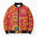 Suns NAIDOC Week 2026 Personalised Bomber Puffer Jacket 50 Years of Deadly Aboriginal Art