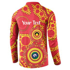 Suns NAIDOC Week 2026 Personalised Button Sweatshirt 50 Years of Deadly Aboriginal Art