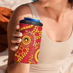 Suns NAIDOC Week 2026 Personalised 4 in 1 Can Cooler Tumbler 50 Years of Deadly Aboriginal Art