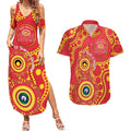 Suns NAIDOC Week 2026 Personalised Couples Matching Summer Maxi Dress and Hawaiian Shirt 50 Years of Deadly Aboriginal Art