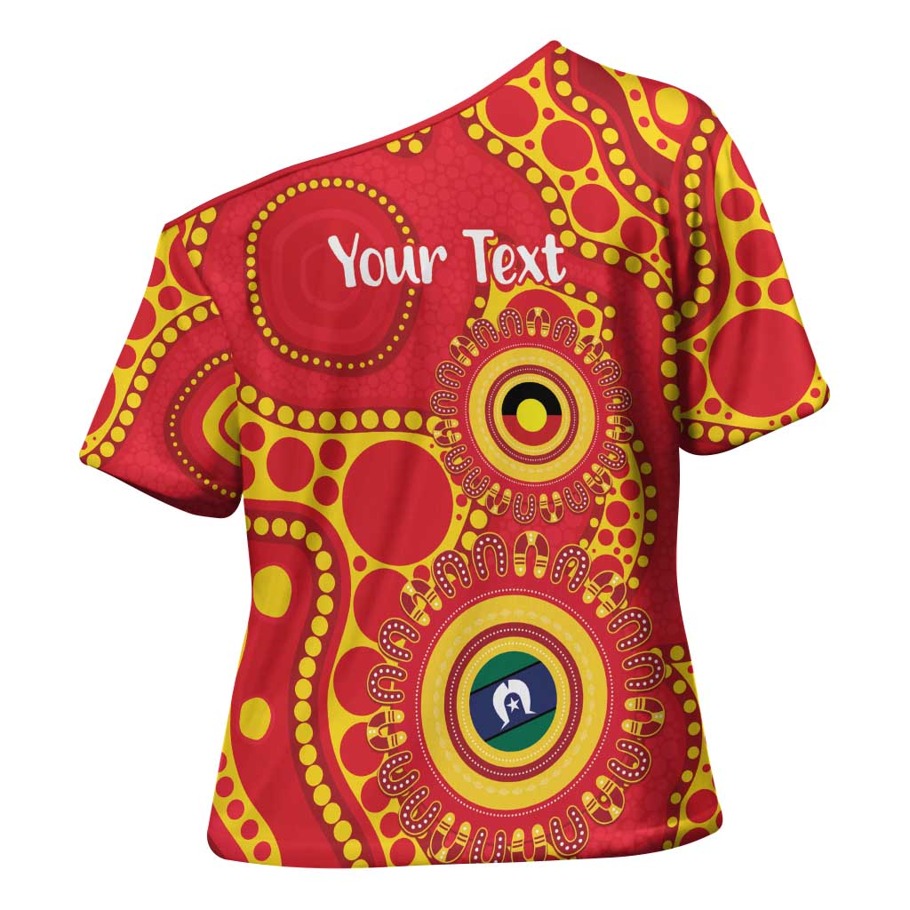 Suns NAIDOC Week 2026 Personalised Cross Shoulder Shirt 50 Years of Deadly Aboriginal Art