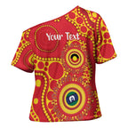 Suns NAIDOC Week 2026 Personalised Cross Shoulder Shirt 50 Years of Deadly Aboriginal Art