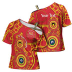Suns NAIDOC Week 2026 Personalised Cross Shoulder Shirt 50 Years of Deadly Aboriginal Art