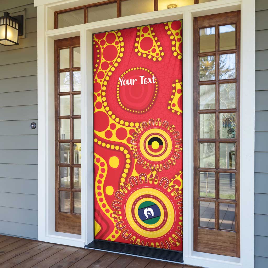 Suns NAIDOC Week 2026 Personalised Door Cover 50 Years of Deadly Aboriginal Art