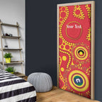 Suns NAIDOC Week 2026 Personalised Door Cover 50 Years of Deadly Aboriginal Art