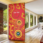 Suns NAIDOC Week 2026 Personalised Door Cover 50 Years of Deadly Aboriginal Art