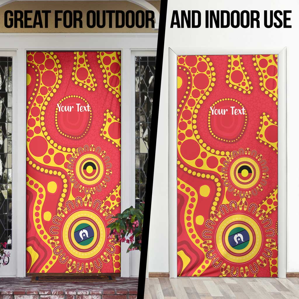 Suns NAIDOC Week 2026 Personalised Door Cover 50 Years of Deadly Aboriginal Art
