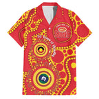 Suns NAIDOC Week 2026 Personalised Family Matching Summer Maxi Dress and Hawaiian Shirt 50 Years of Deadly Aboriginal Art