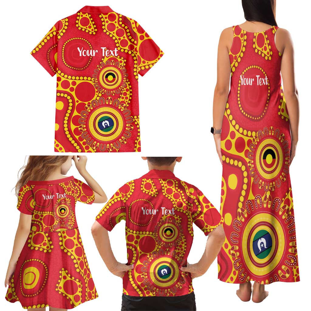 Suns NAIDOC Week 2026 Personalised Family Matching Tank Maxi Dress and Hawaiian Shirt 50 Years of Deadly Aboriginal Art